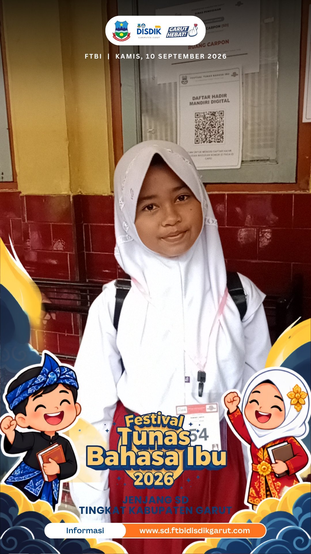 Foto Sarah Nadia Iskandar