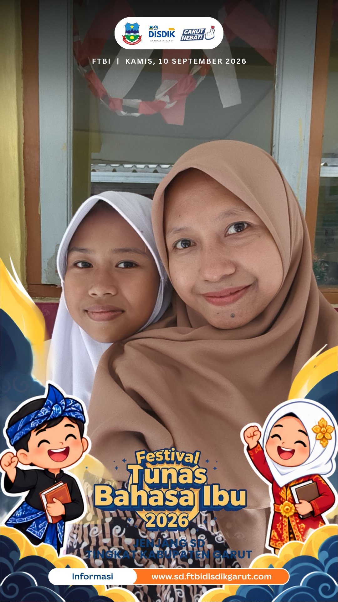 Foto Wardah dan Fitri